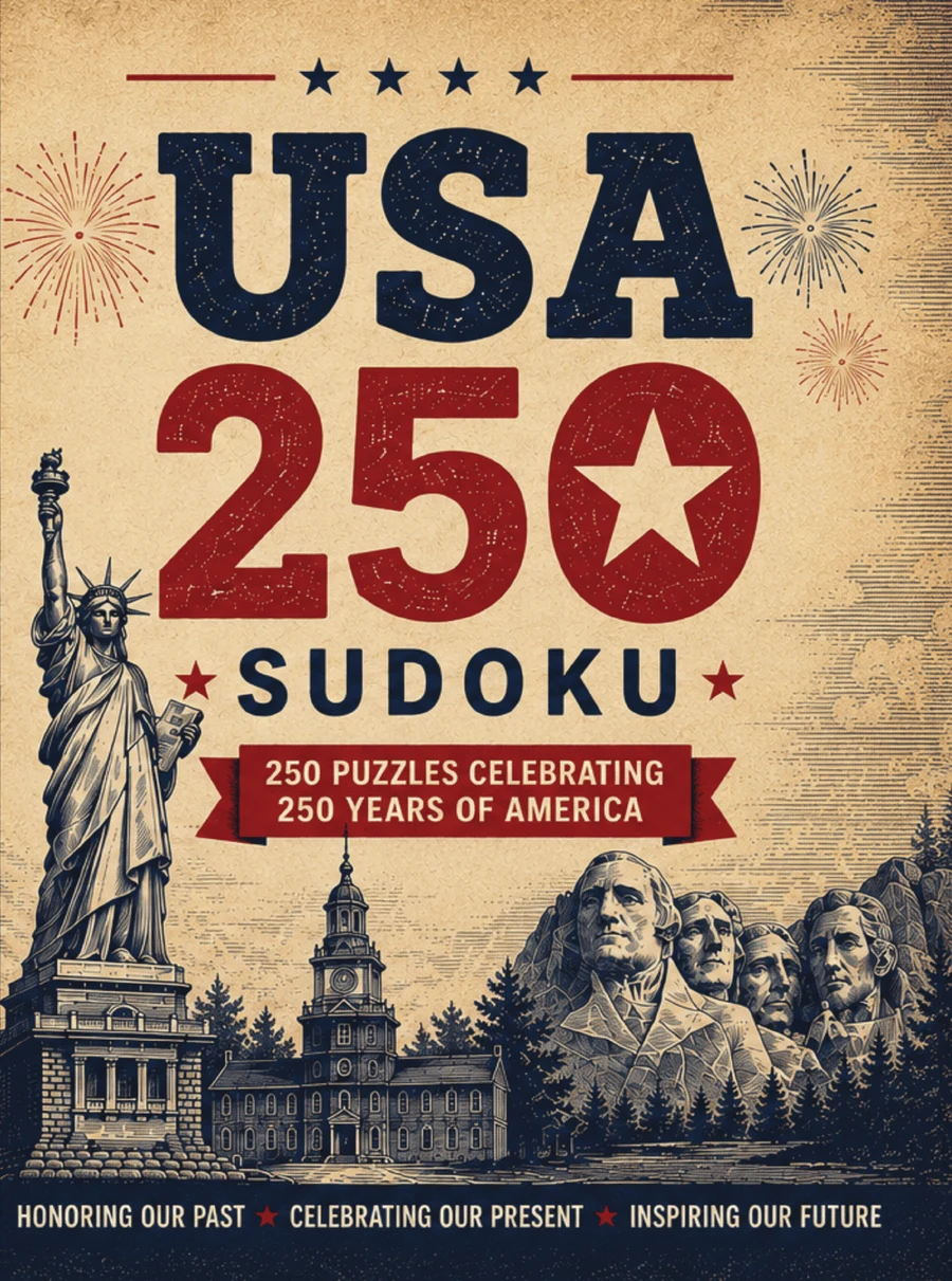 Cover of USA250 Sudoku